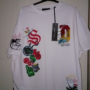 White Graphic T-Shirt